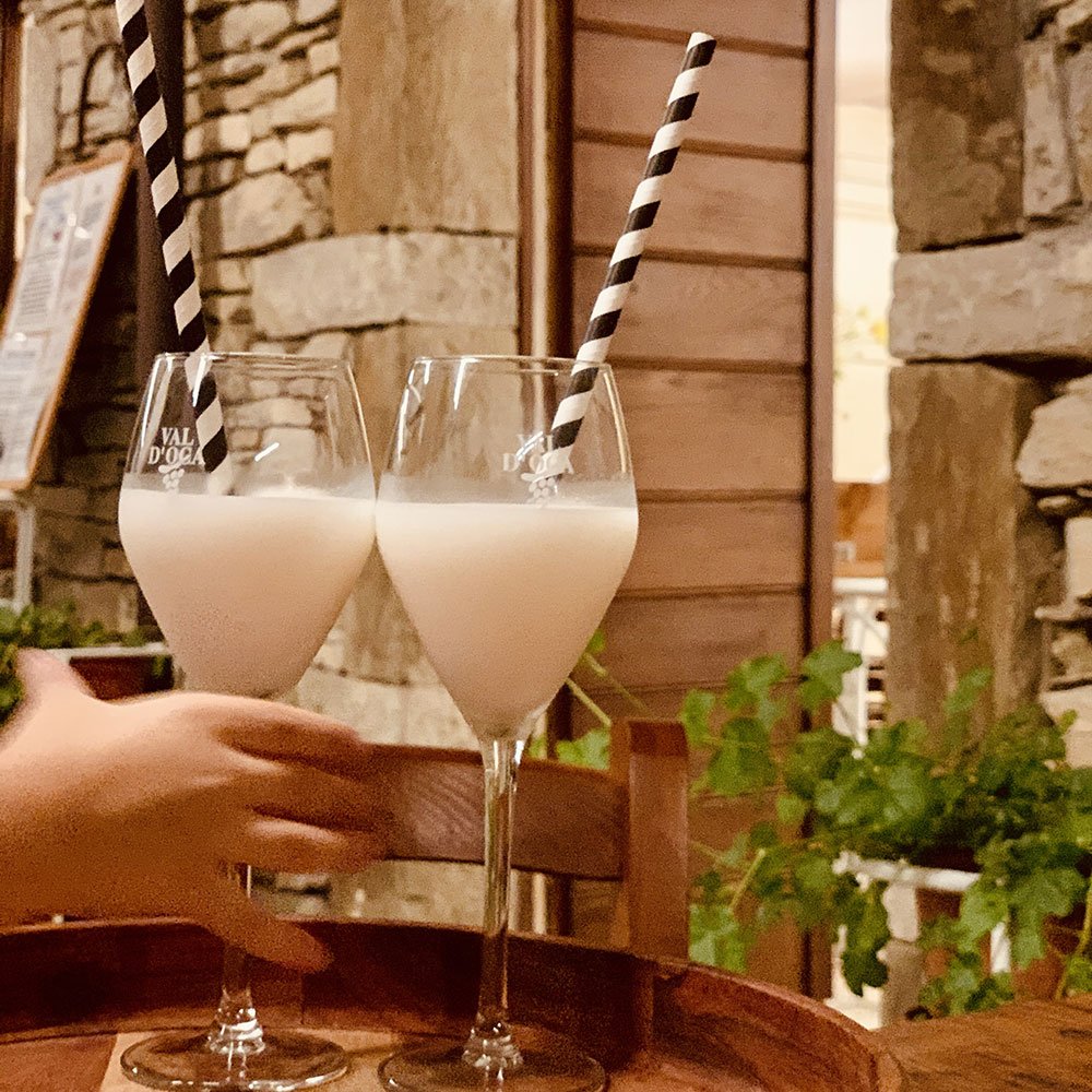 Un calice di vino, senza fretta